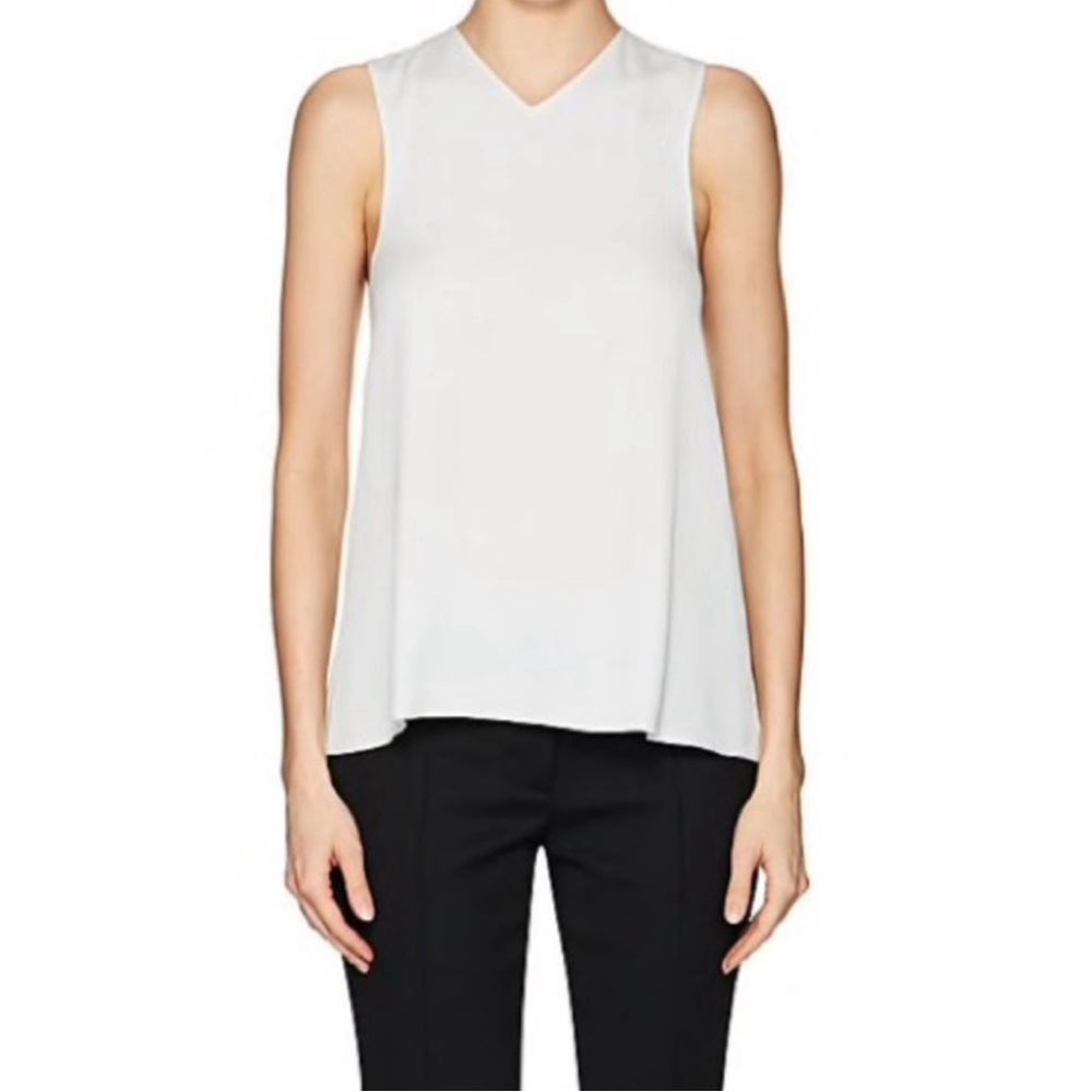 Helmut Lang Knotted Back Crepe Tank